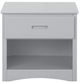 Homelegance® Orion Gray Nightstand-2
