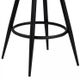 Armen Living Justin Vintage Coffee 30" Bar Stool-4