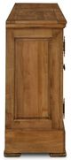 Bassett® Furniture Customizable Benchmade Hawkins Maple Huntboard with Table Leaf Storage-5
