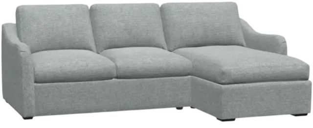 Palliser® Furniture Customizable Madison Sleep Modern English Arm 2-Piece Double Sleeper Chaise Sectional