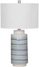 Bassett Mirror Brizi Blue/Cream Table Lamp-0