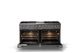 Viking® 5 Series 60" Damascus Gray Pro Style Dual Fuel (NG) Range with Polished Chrome Trim-1