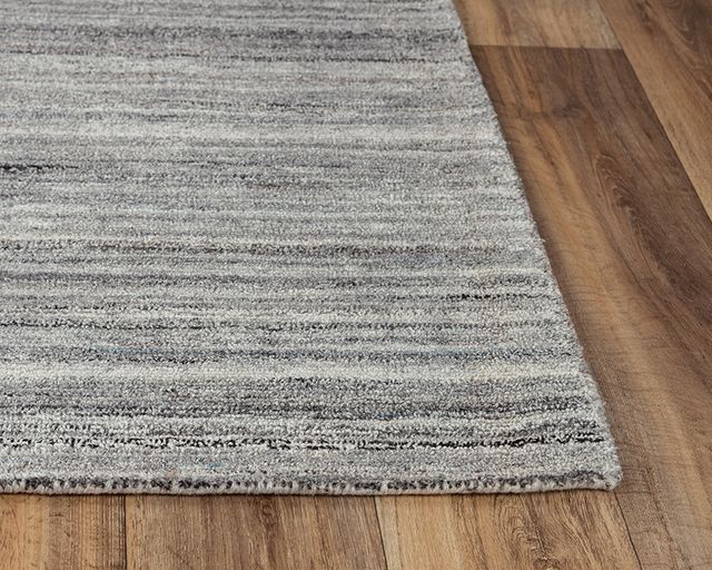 Rizzy Home Seasand Gray 5'x8' Rectangular Rug-4