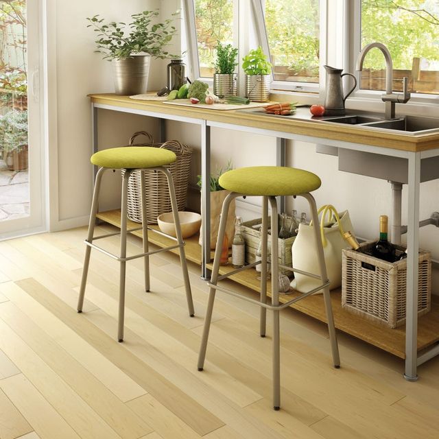 Amisco Button Swivel Spectator Stool-1