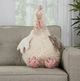 Nourison Home™ Mina Victory Plush Lines Ivory 23''x24'' Rooster Animal Stuffed Toy-1