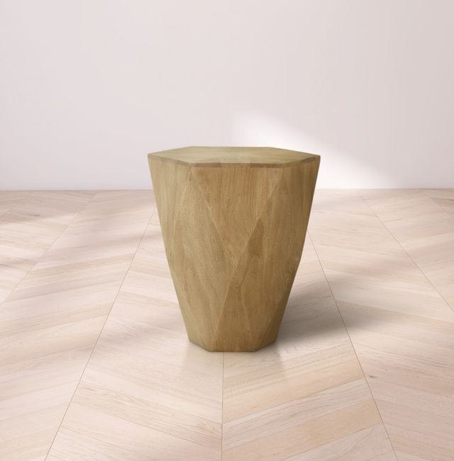 Meridian Furniture Diamante Oak End Table-4