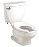 American Standard White Commercial Open Front Toilet Seat for Baby Devoro Toilet Bowls-1