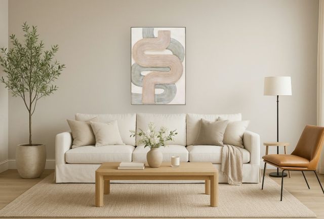 Classy Living Mesmerizing Textured Sandstone Flow Wall Art-1