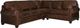 Smith Brothers Customizable 393 2-Piece Leather Sectional-0