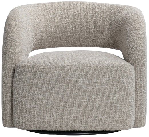 Bernhardt Chloe Bernhardt Living Brown Swivel Chair-1
