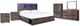 Signature Design by Ashley® Drystan 5-Piece Multi Gray King Bookcase Bed Set-0