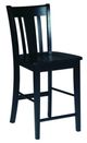 John Thomas Furniture® Dining Essentials San Remo Black Counter Stool-0