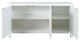 Jofran Inc. Gramercy Blanc 3-Door Accent Cabinet-3