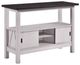 New Classic® Home Furnishings Maisie Dark Brown/White Server-0