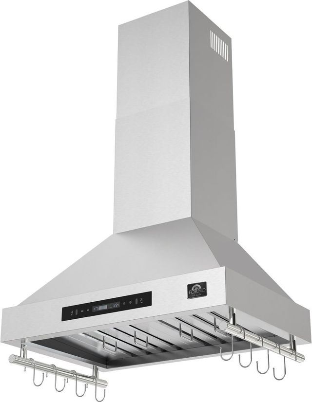 FORNO® Venezia Series Alta Qualita 30" Stainless Steel Wall Mounted Range Hood  -1