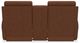 La-Z-Boy® Soren Cognac Leather Power Reclining Loveseat with Console-3