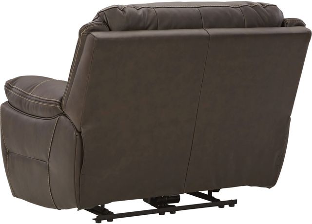 Signature Design by Ashley® Dunleith Chocolate Zero Wall Power Recliner with Power Headrest-5
