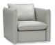 VIG Furniture Divani Casa Gray Leather Swivel Chair-0