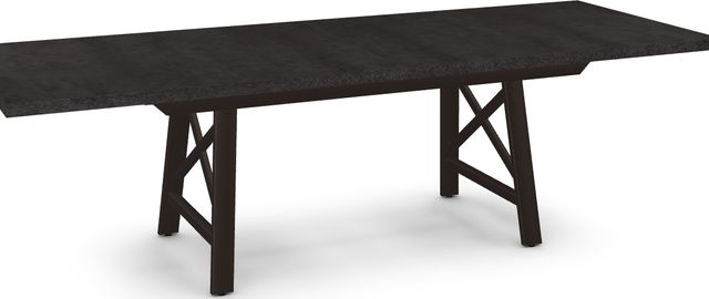 Amisco Customizable Lexington Dining Table with Two Extensions-1