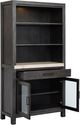 Magnussen Home® Plum Creek Marble/Ravenwood Black Display Cabinet-1