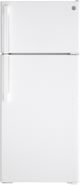 GE® 28" 17.5 Cu. Ft. White Top Freezer Refrigerator-0