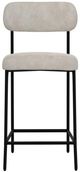 International Furniture Direct Seating Black/Ivory 43" Bar Stool-2