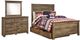 Signature Design by Ashley® Trinell 2-Piece Brown Full Panel Bed Set-0