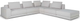 Natuzzi Editions Kartun 5-Piece Sectional-0