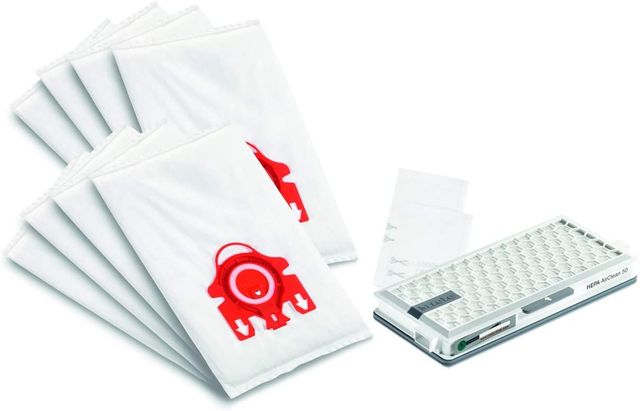Miele White Allergy XL Pack AirClean 3D Efficiency FJM Dust Vacuum Bag-1