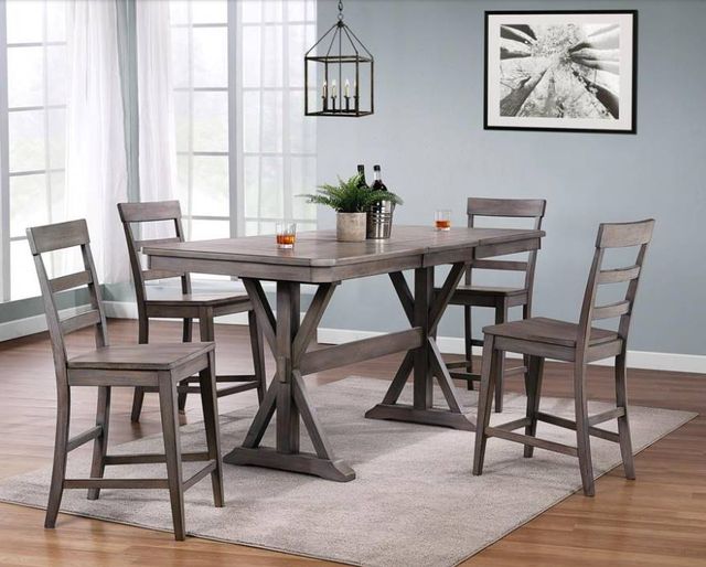 Urban Styles Furniture Newport Gray Counter Table-2