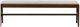 LH Home Remix Upholstered Cream/Brown Bench -2