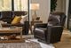 La-Z-Boy® Cassian Dark Chocolate Power Rocking Recliner with Headrest and Lumbar-2