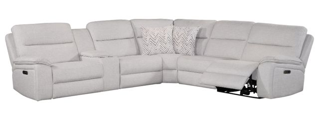 Behold™ Home Westhaven 6-Piece Ivory L-Shape Manual Reclining Sectional-1