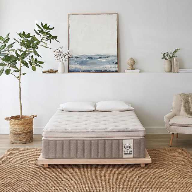 Serta® Fresh Collective Linen Wholesome Hybrid Plush Pillow Top Full Mattress-8