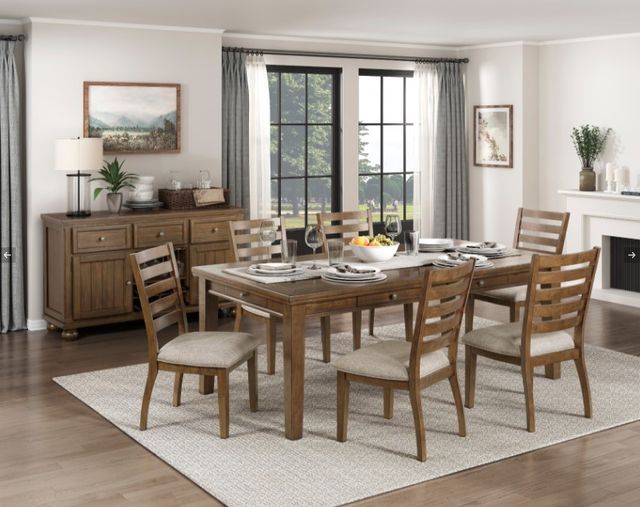 Homelegance® Tigard Cherry Dining Table-1