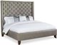 Century® Details Wing Bed California King Tall Wing Headboard Panel Bed-0