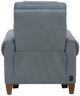 Parker House® Conrad Blue Dusk Power High Leg Recliner with Headrest-4