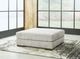 Signature Design by Ashley® Regent Park Pewter Accent Ottoman-1
