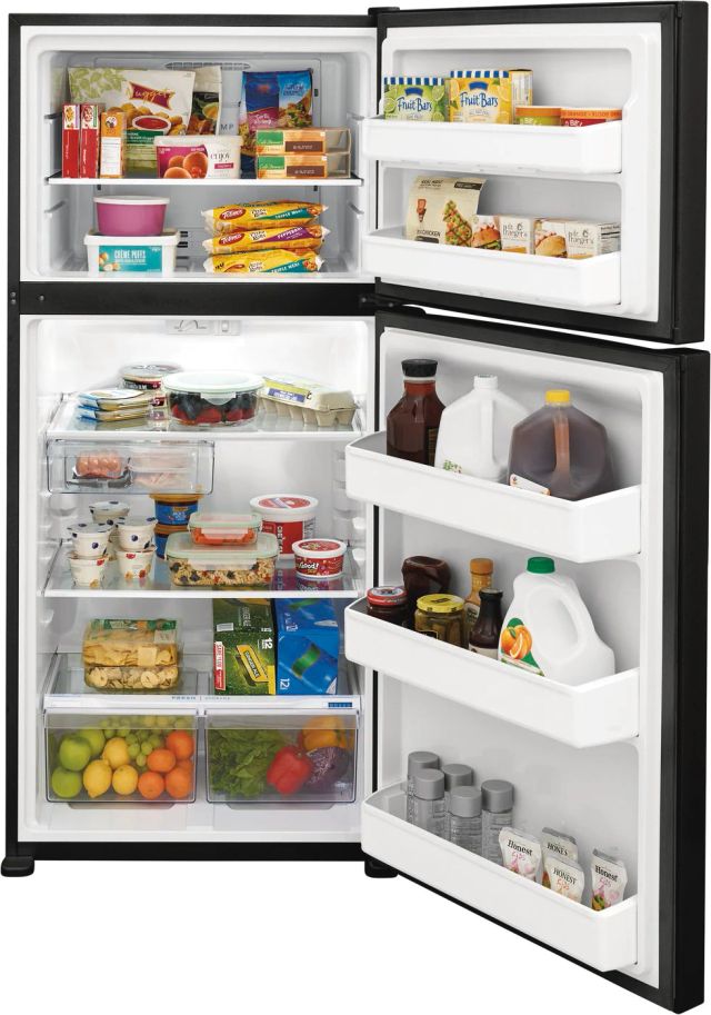 Frigidaire® 30" 18.3 Cu. Ft. Black Top Freezer Refrigerator-2