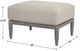 Uttermost® Borneo Dark Gray/Dove Wooden Outdoor Ottoman-2