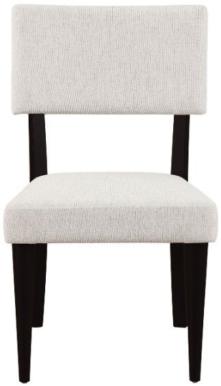 Steve Silver Co. Colvin Black/Vanilla Dining Side Chair-3