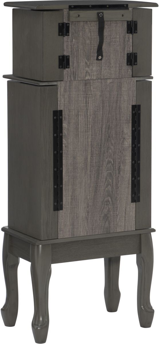 Powell® Shauna Grey Jewelry Armoire-4