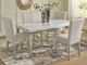 Signature Design by Ashley® Larawyn 5-Piece Bisque Dining Set-1