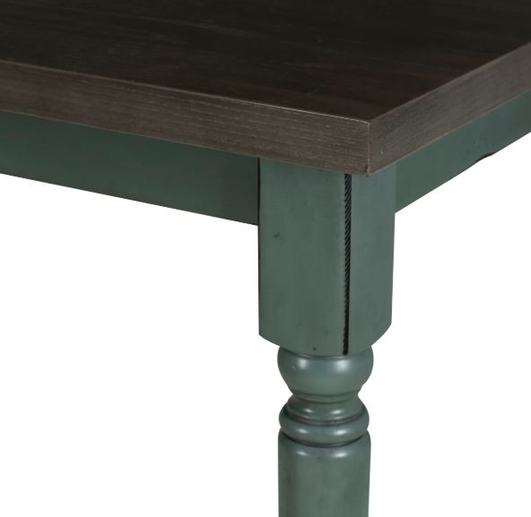 Powell® Willow 6-Piece Teal Dining Table Set-3