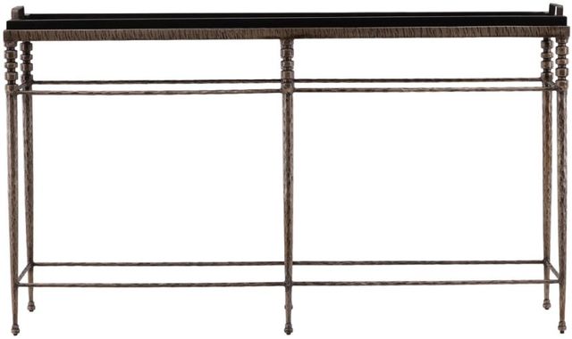 Furniture Classics Goodall Warm Natural Console with Iron Base-1