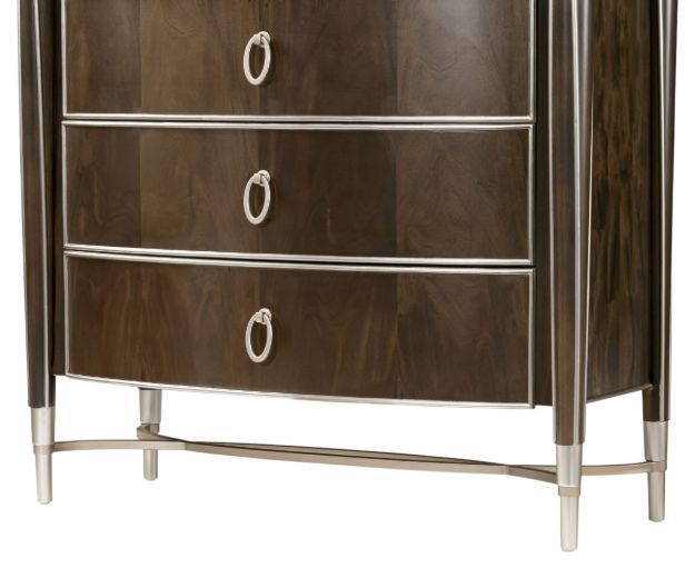 Michael Amini® Villa Cherie Hazelnut Highboy Chest-3