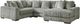 Signature Design by Ashley® Lindyn 4-Piece Fog Right-Arm Facing Sectional and Chaise-0