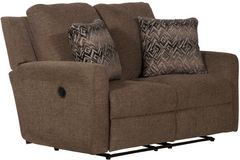 Catnapper® Calvin Otter Manual Reclining Loveseat