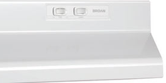 Broan® 42000 Series 24" White Under The Cabinet Range Hood-1