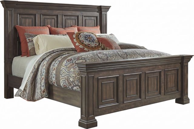 Liberty Furniture Big Valley 4-Piece Brownstone California King Panel Bedroom Set-1